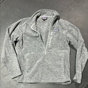 Patagonia Heather Gray Fleece Pullover